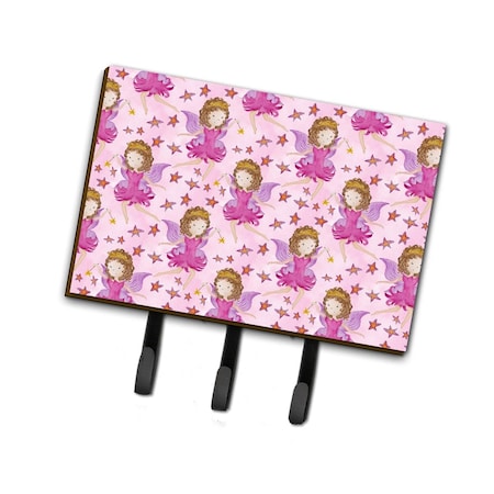 Carolines Treasures Watercolor Fairy Princess on Pink Leash or Key Holder, 6 x 2 x 9 in. BB7547TH68